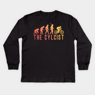 Cyclist Evolution Kids Long Sleeve T-Shirt